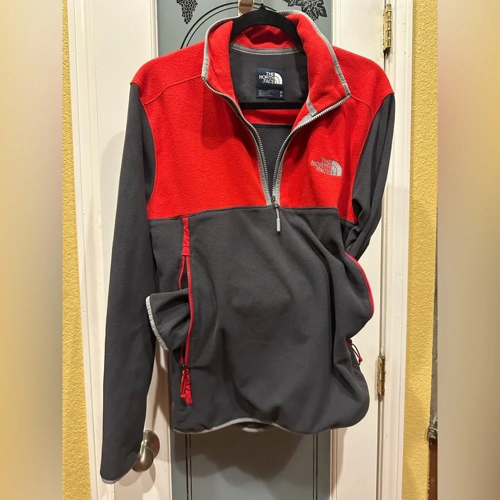 The North Face stay warm